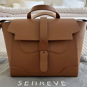 SENREVE MAESTRA Convertible Bag - Chestnut Leather